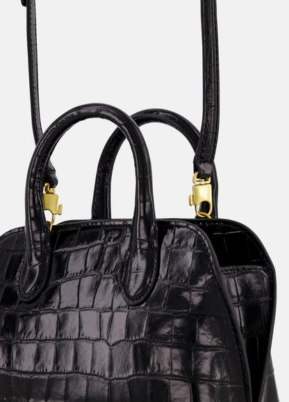 Delphine Croc-Embossed Leather Mini Bag in Matching Sets | VINCE Women