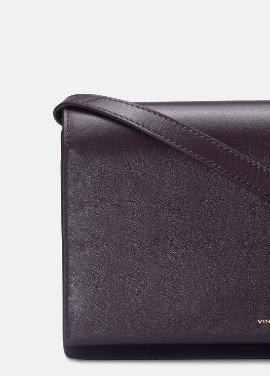Leather Crossbody Wallet in Handbags | VINCE Women