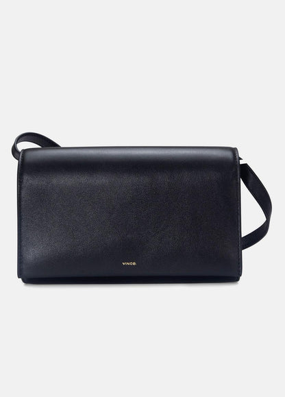 Leather Crossbody Wallet in Handbags | VINCE Women