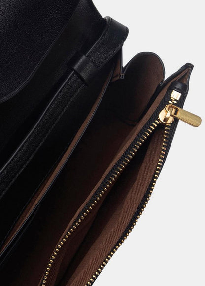 Leather Crossbody Wallet in Handbags | VINCE Women