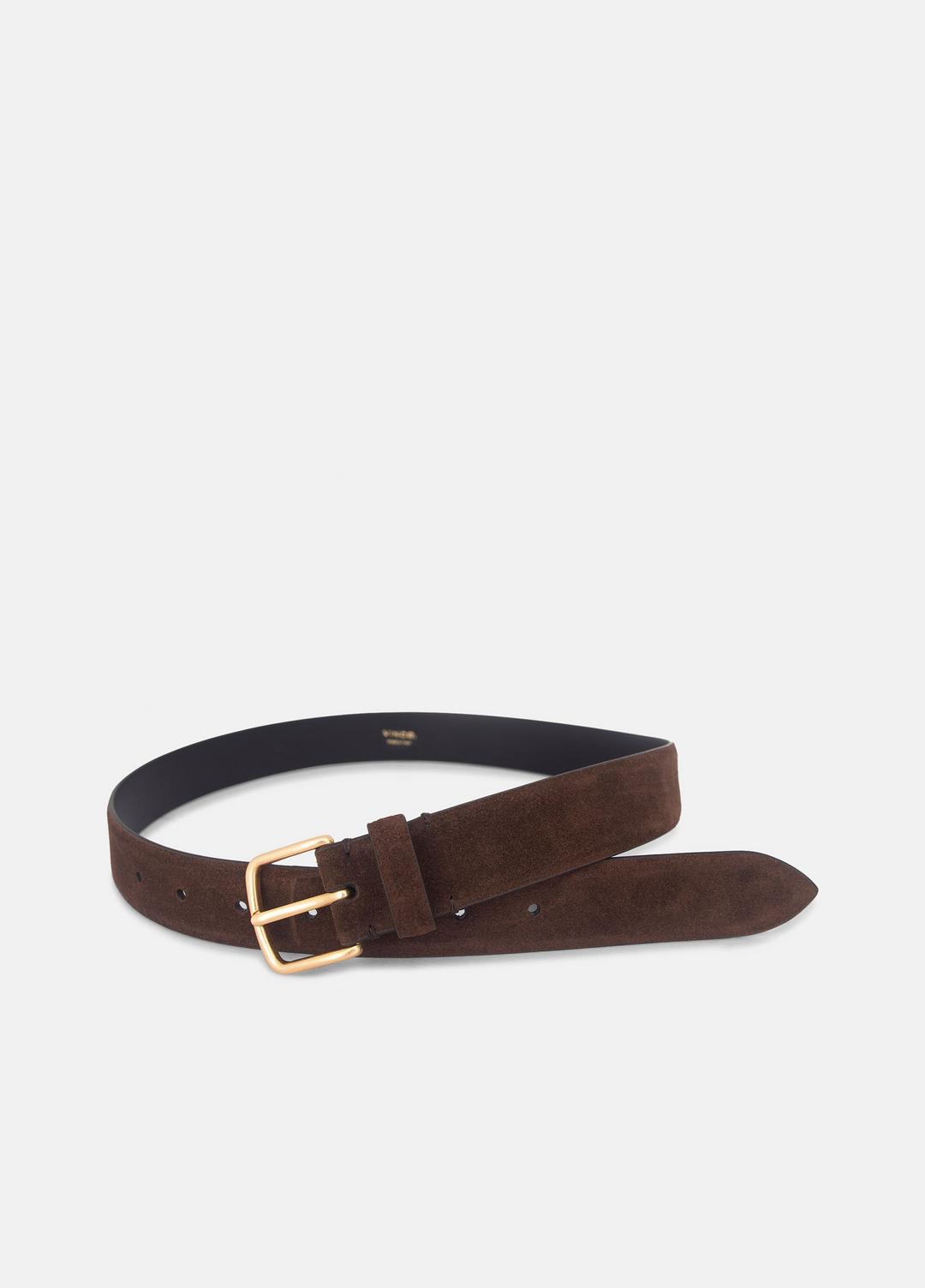 Women’s 32mm Suede Belt in Belts | VINCE Women
