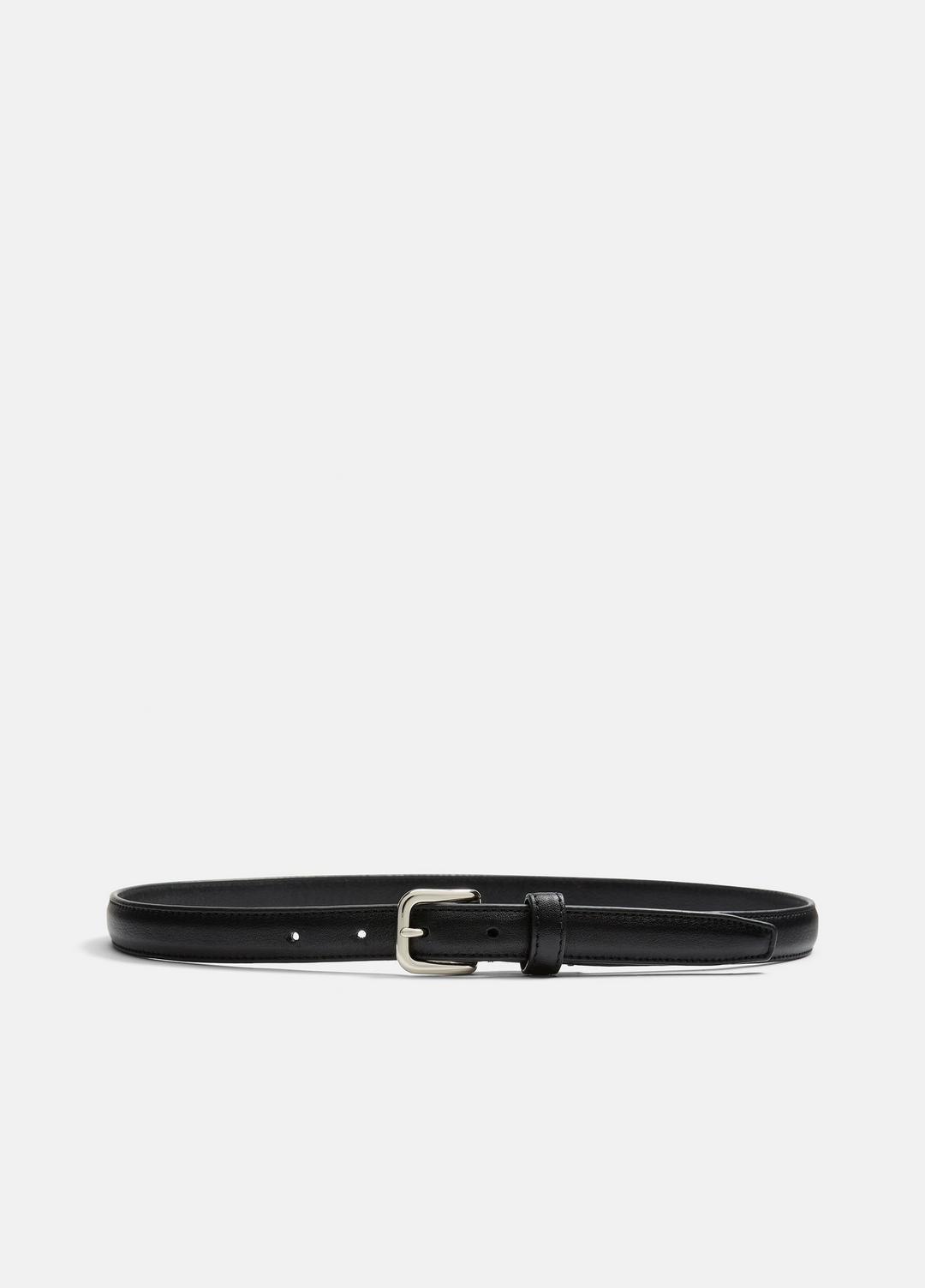 Women's Skinny Leather Belt in Accessories | VINCE Women