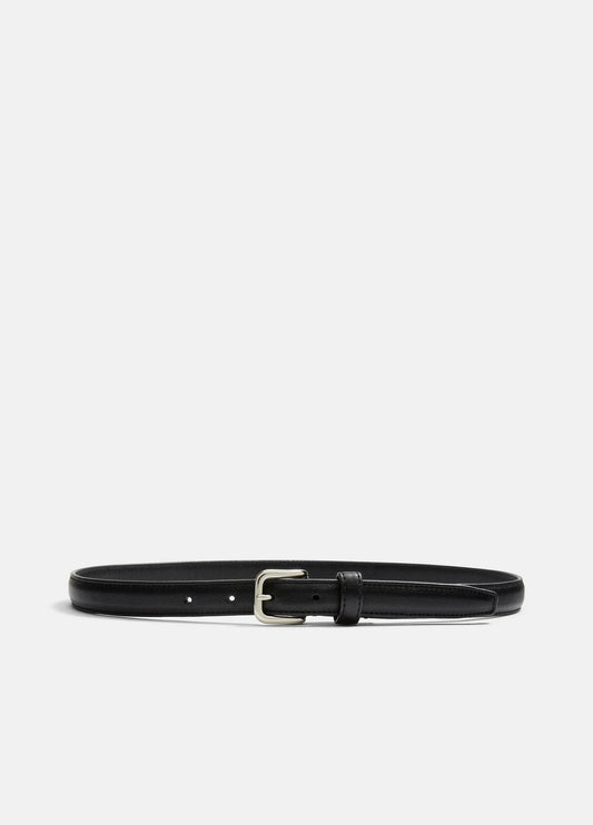 Women's Skinny Leather Belt in Accessories | VINCE Women