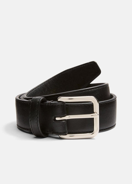 Women’s Classic Leather Belt in Accessories | VINCE Women