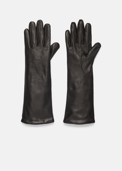 Cashmere-Lined Medium Leather Glove in Gloves | VINCE Women