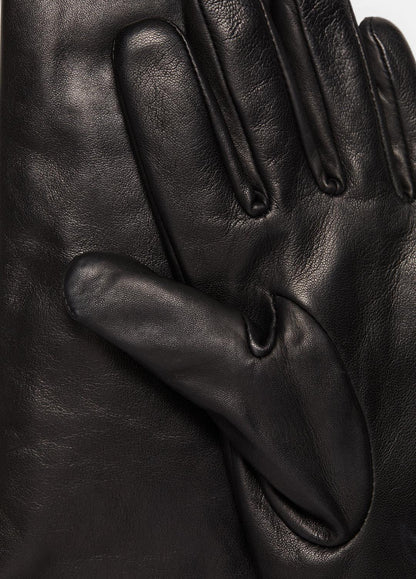 Cashmere-Lined Medium Leather Glove in Gloves | VINCE Women