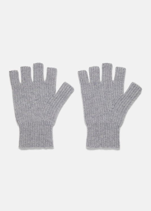 Plush Cashmere Rib-Knit Fingerless Glove in Gloves | VINCE Women