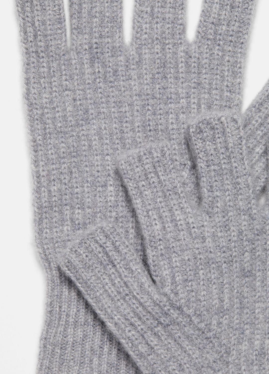 Plush Cashmere Rib-Knit Fingerless Glove in Gloves | VINCE Women
