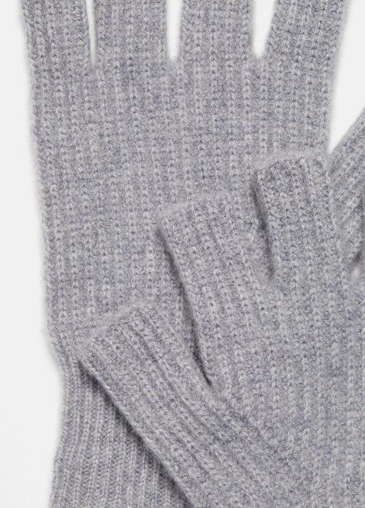 Plush Cashmere Rib-Knit Fingerless Glove in Gloves | VINCE Women