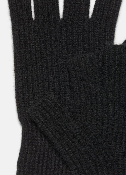 Plush Cashmere Rib-Knit Fingerless Glove in Gloves | VINCE Women