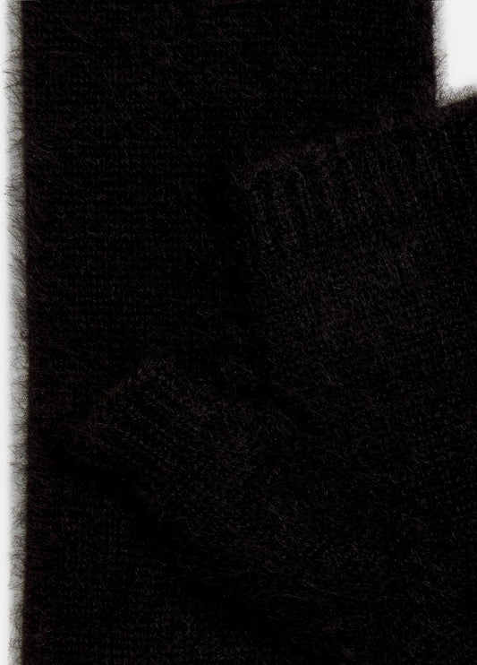Brushed Cashmere Arm Warmers in Gloves | VINCE Women