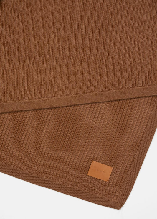 Wool and Cashmere Cardigan-Stitch Throw in Pillows & Blankets | VINCE Women