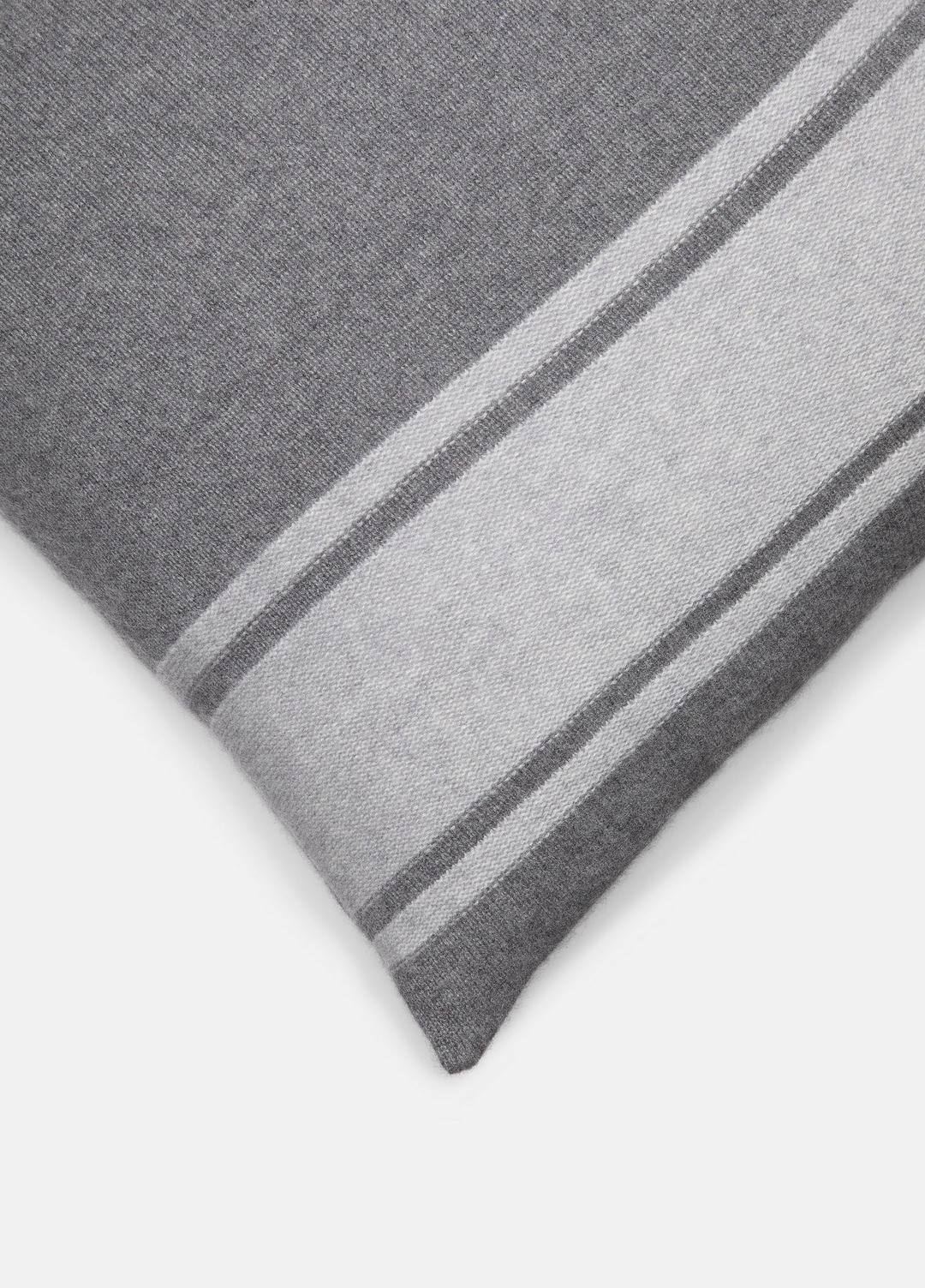 Cashmere Jersey Stripe Pillow in Pillows & Blankets | VINCE Women