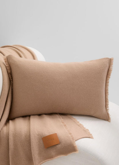 Cashmere Reverse Jersey Rectangle Pillow in Pillows & Blankets | VINCE Women