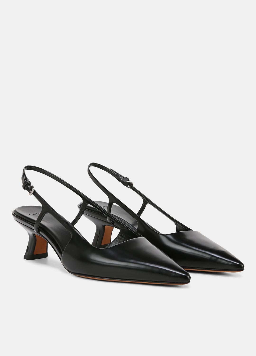 Bianca Leather Slingback Heel in Vince Products Women | VINCE Women