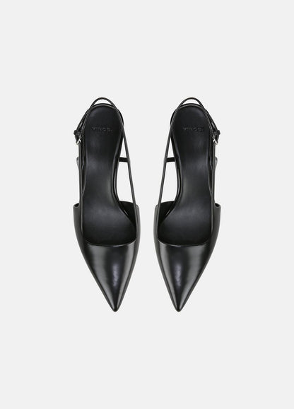 Bianca Leather Slingback Heel in Vince Products Women | VINCE Women