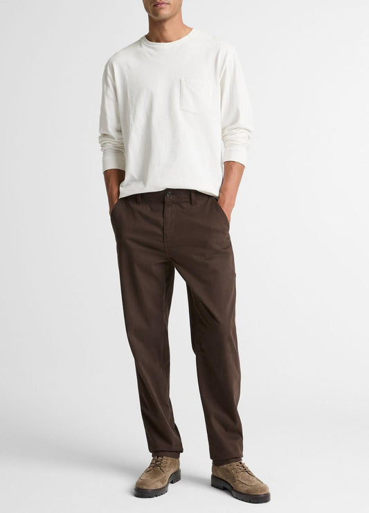 Owen Athletic Stretch-Cotton Utility Pant in Trousers | VINCE Men