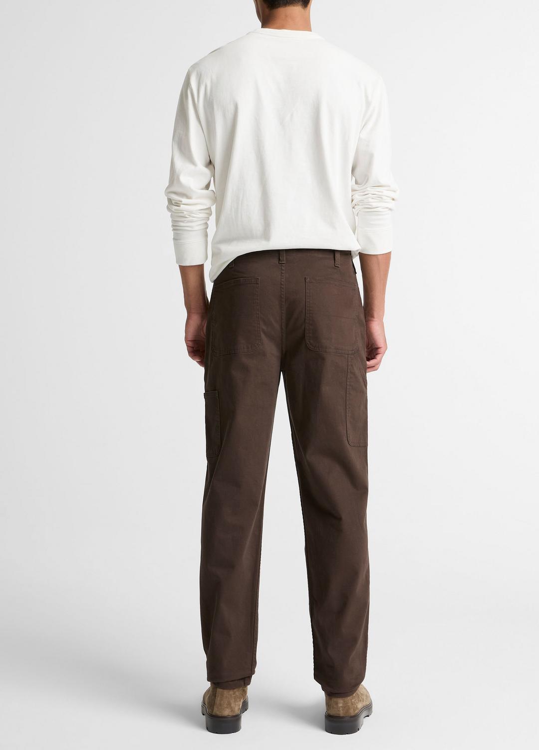 Owen Athletic Stretch-Cotton Utility Pant in Trousers | VINCE Men