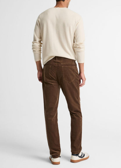 Dylan Slim 5-Pocket Stretch-Cotton Corduroy Pant in Trousers | VINCE Men