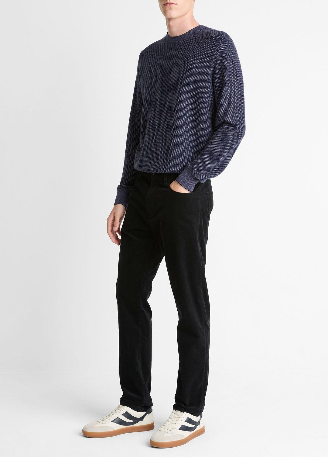 Dylan Slim 5-Pocket Stretch-Cotton Corduroy Pant in Trousers | VINCE Men