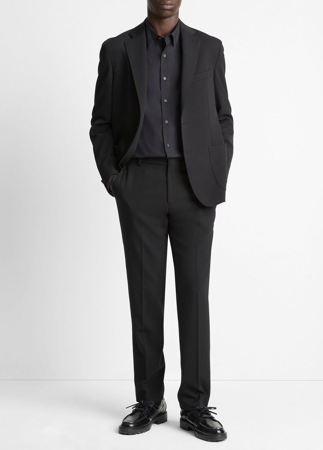 Stretch-Wool Classic Pant in Trousers | VINCE Men