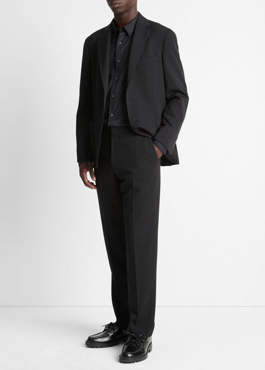 Stretch-Wool Classic Pant in Trousers | VINCE Men