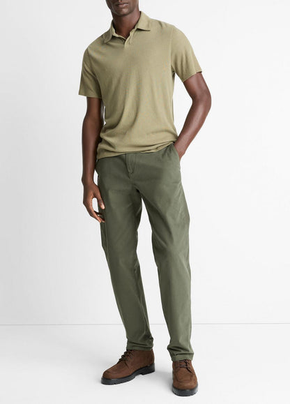 Owen Athletic Stretch-Cotton Pant in Trousers | VINCE Men