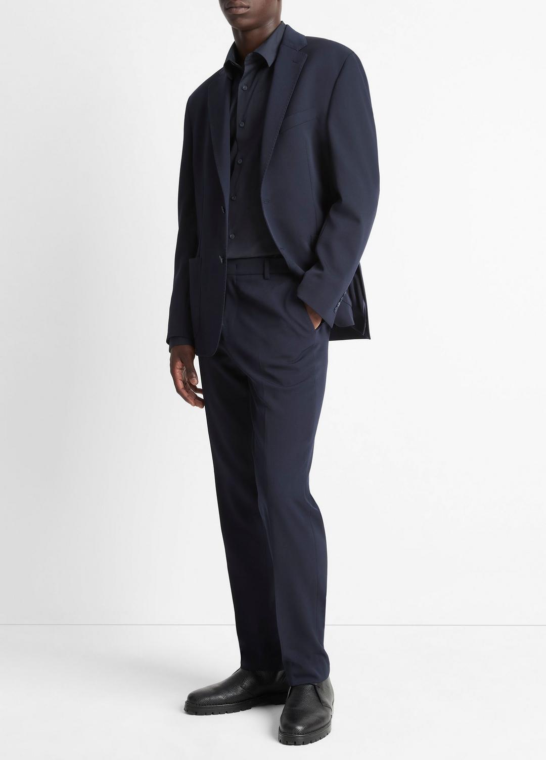 Stretch-Wool Classic Pant in Trousers | VINCE Men