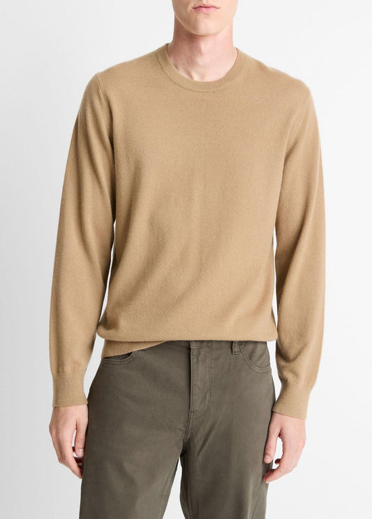Cashmere Crew Neck Sweater in Crew Neck | VINCE Men