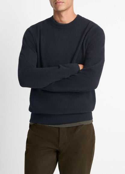 Cashmere Crew Neck Sweater in Crew Neck | VINCE Men
