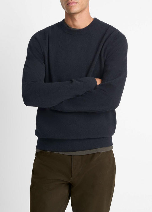 Cashmere Crew Neck Sweater in Crew Neck | VINCE Men