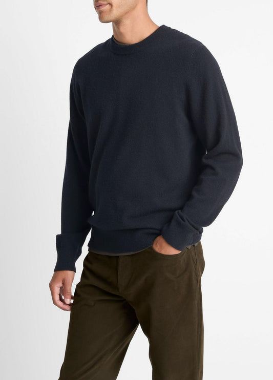 Cashmere Crew Neck Sweater in Crew Neck | VINCE Men