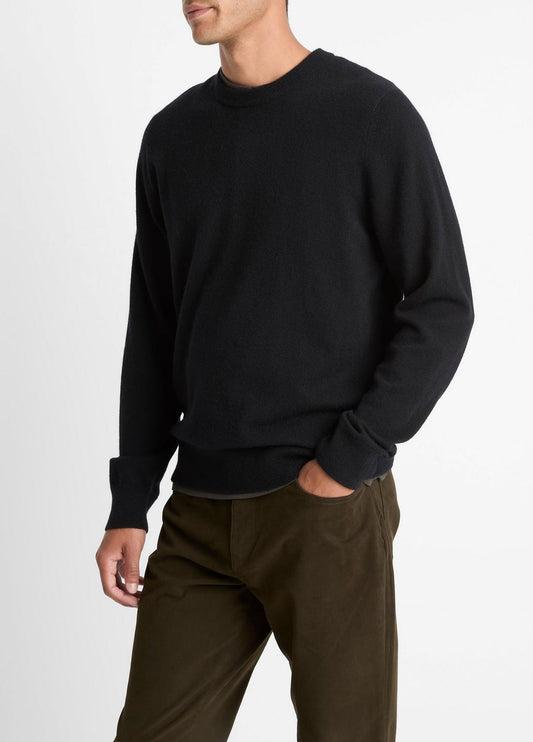 Cashmere Crew Neck Sweater in Crew Neck | VINCE Men
