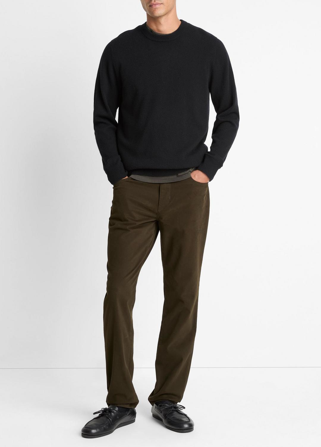 Cashmere Crew Neck Sweater in Crew Neck | VINCE Men