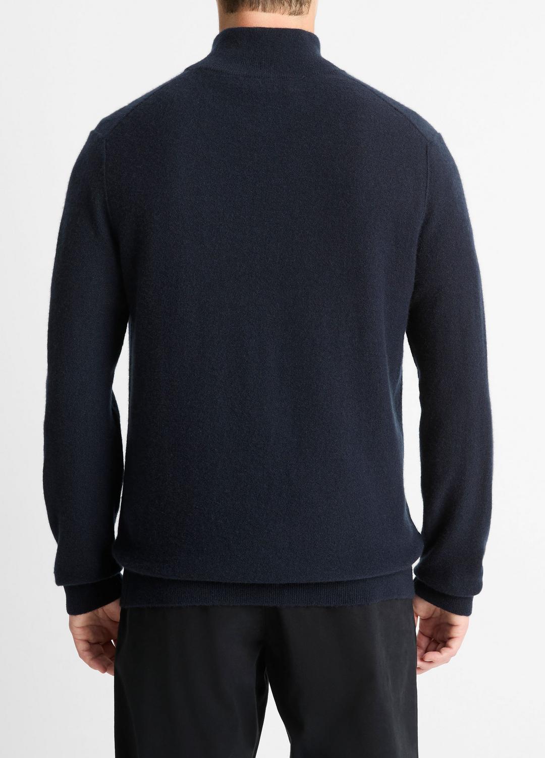 Plush Cashmere Quarter-Zip Sweater in Quarter Zip | VINCE Men