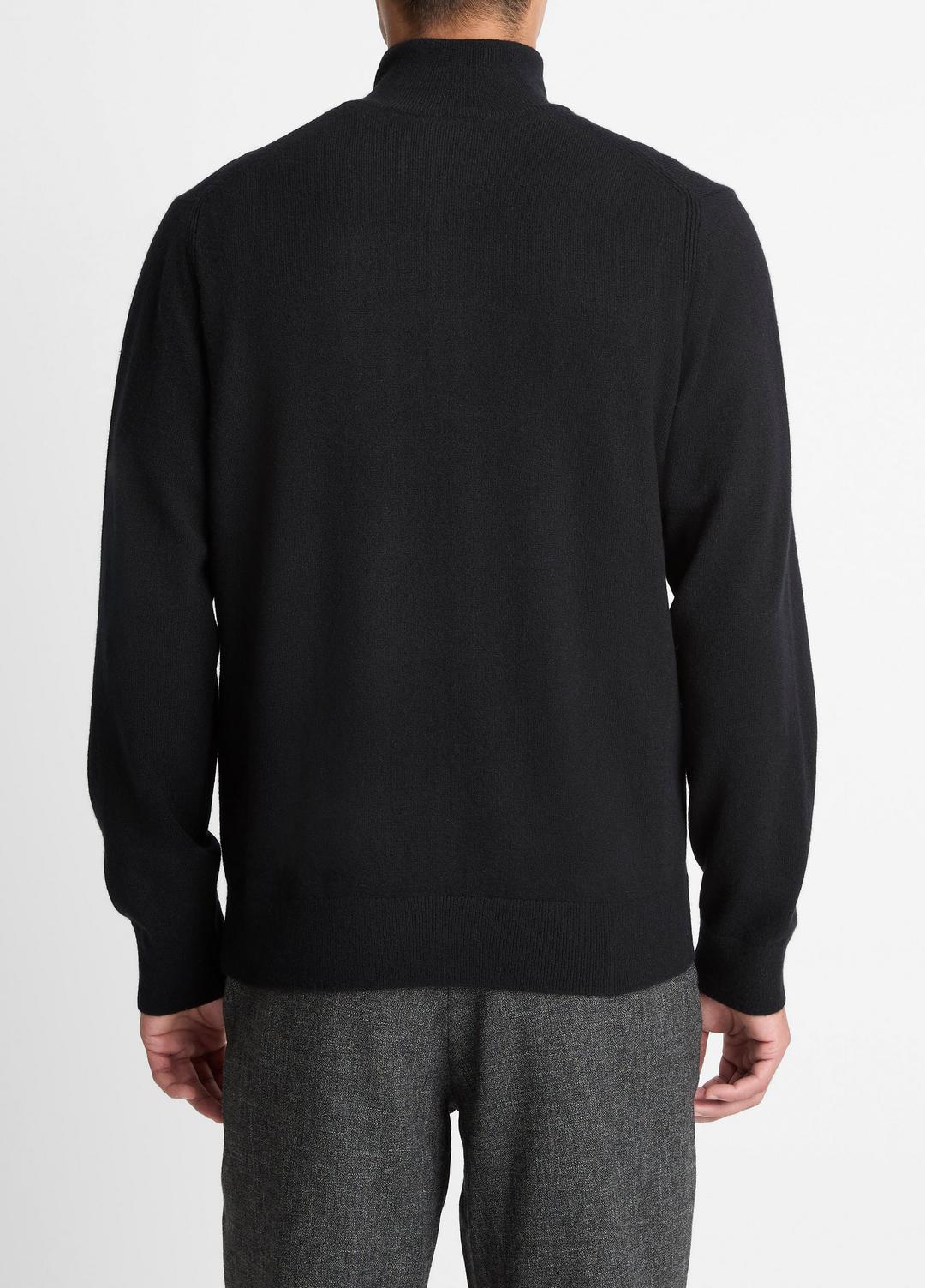 Cashmere Quarter-Zip Sweater in Quarter Zip | VINCE Men