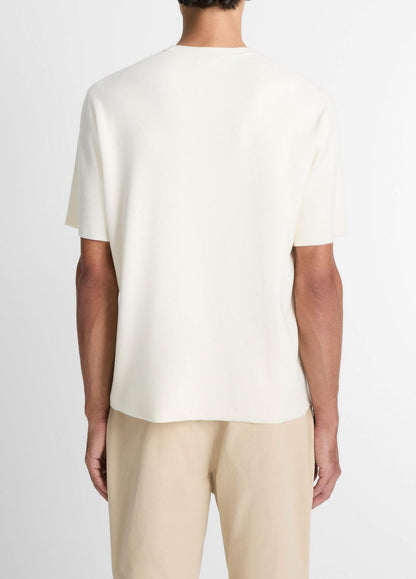 Milano Short-Sleeve Crew Neck Sweater in Crew Neck | VINCE Men
