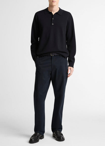 Italian Merino Wool Milano Polo Sweater in Sweaters | VINCE Men