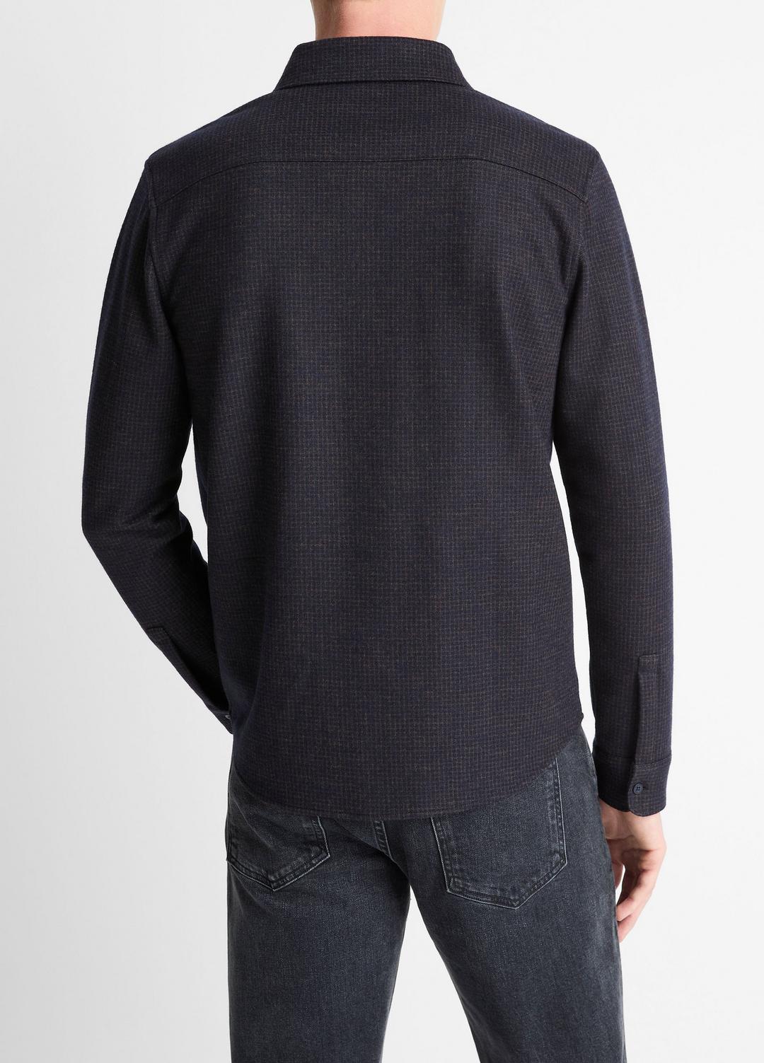 Tattersall Plaid Button-Down Shirt in Long Sleeve | VINCE Men