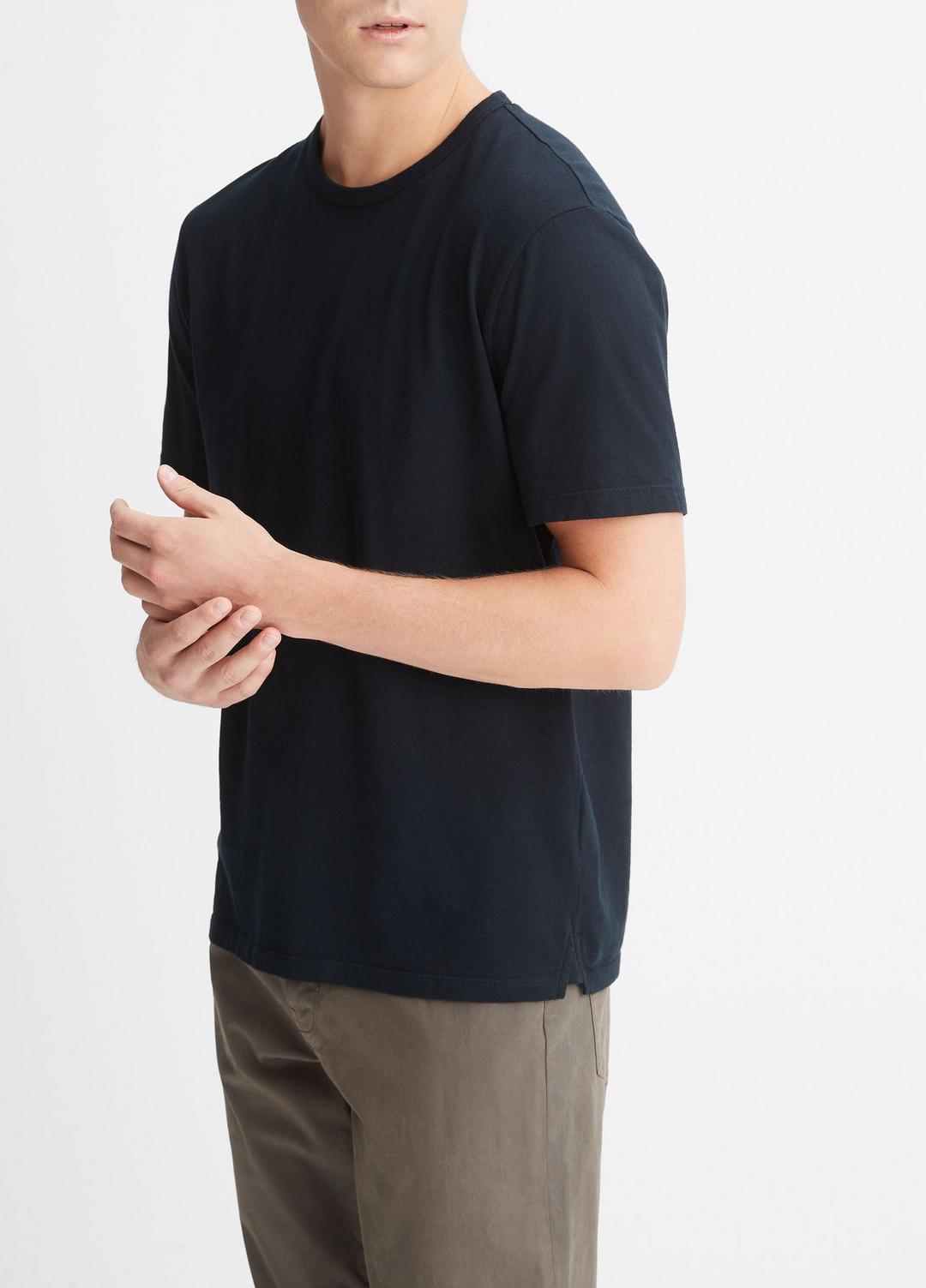 Garment Dye Cotton T-Shirt in T-Shirts & Polos | VINCE Men