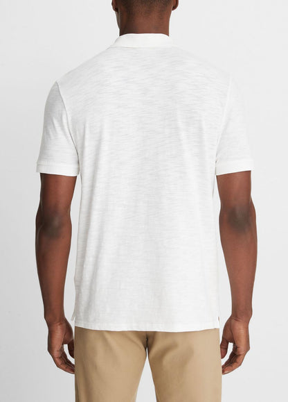 Classic Slub Polo Shirt in Henleys & Polos | VINCE Men