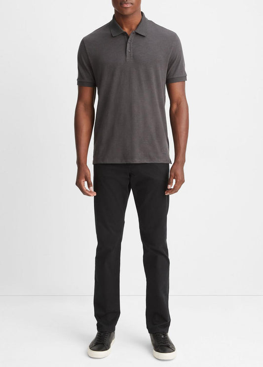 Classic Slub Polo Shirt in Henleys & Polos | VINCE Men