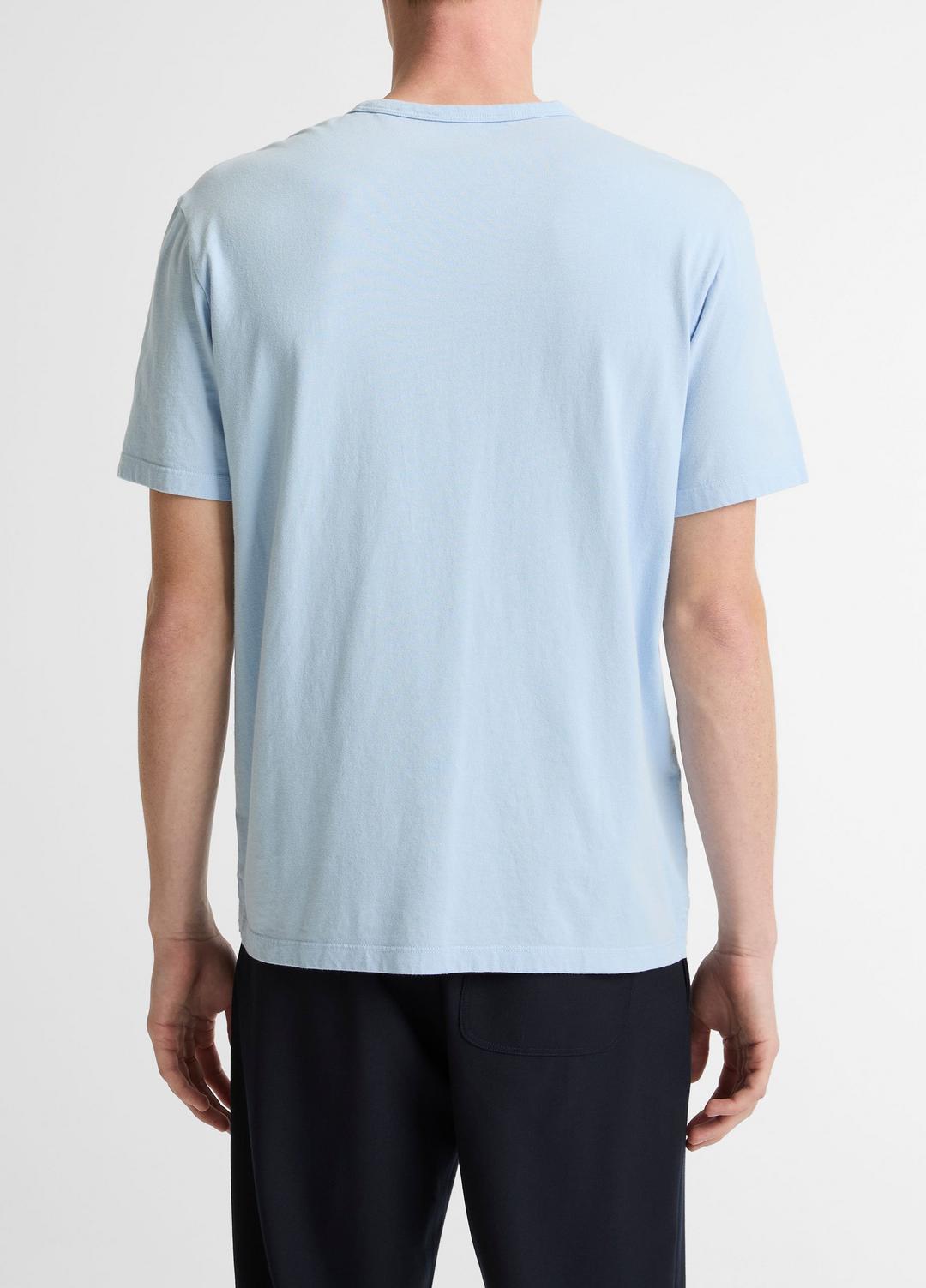 Garment Dye Cotton T-Shirt in Short Sleeve | VINCE Men