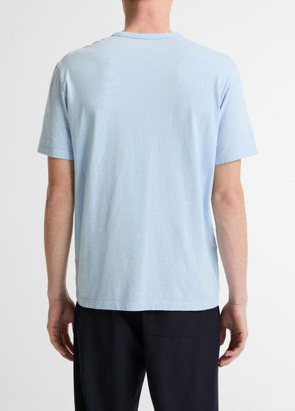 Garment Dye Cotton T-Shirt in Short Sleeve | VINCE Men