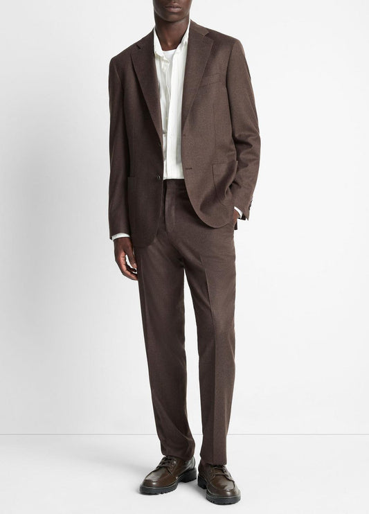 Wool-Silk Classic Pant in Trousers | VINCE Men