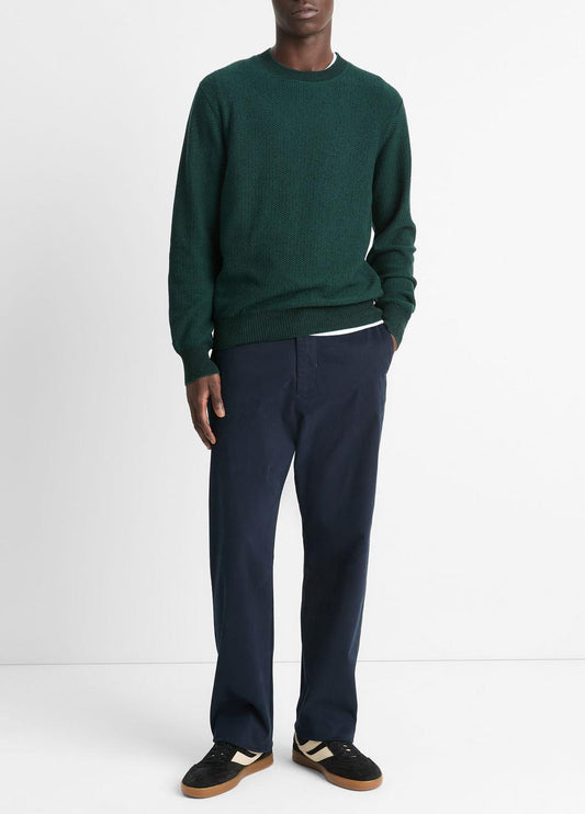 Louie Relaxed Stretch-Cotton Pant in Trousers | VINCE Men