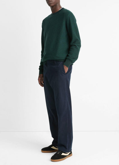 Louie Relaxed Stretch-Cotton Pant in Trousers | VINCE Men