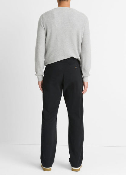 Louie Relaxed Stretch-Cotton Pant in Trousers | VINCE Men