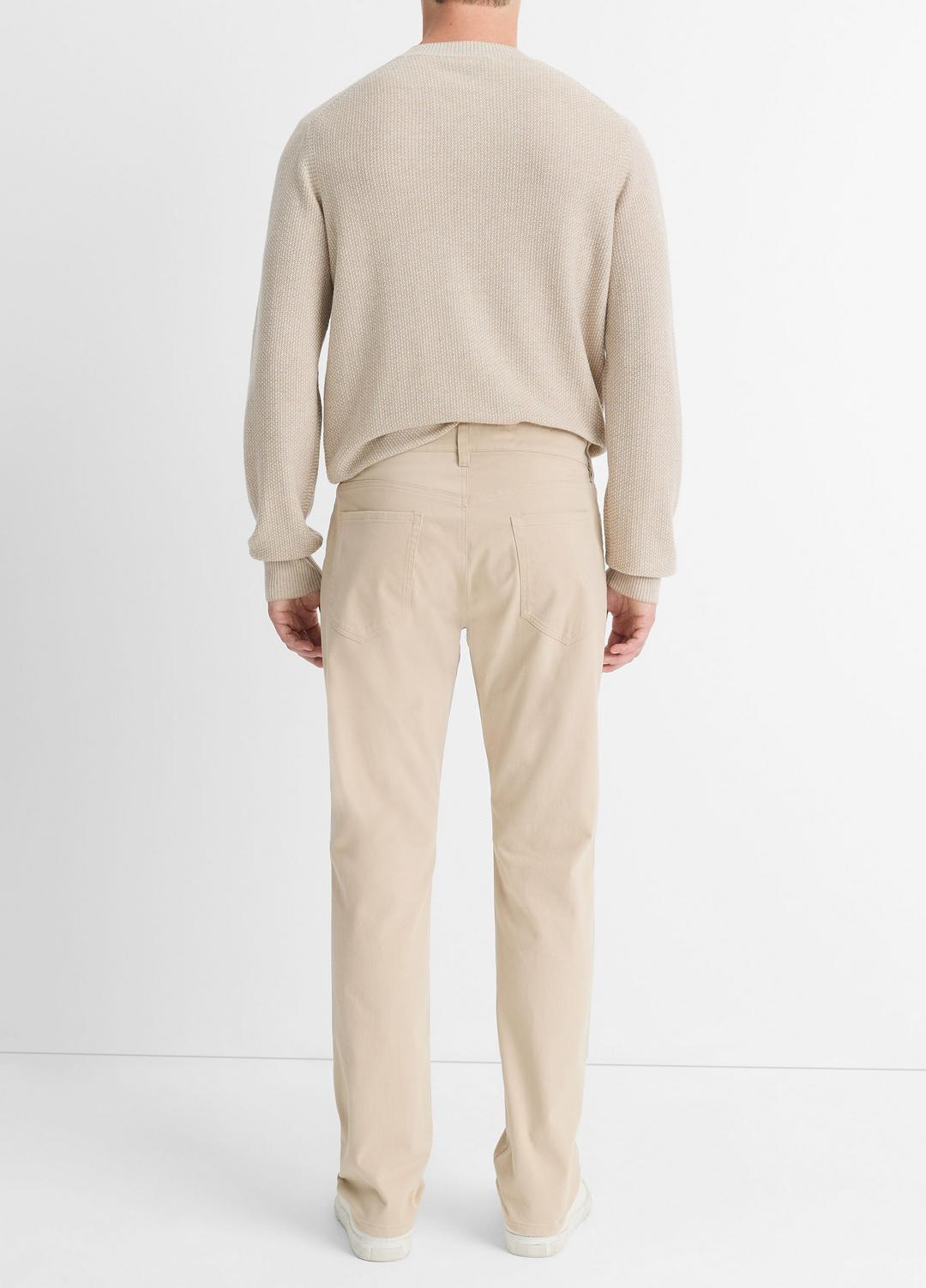 Dylan Slim 5-Pocket Peached Stretch-Cotton Pant in Trousers | VINCE Men