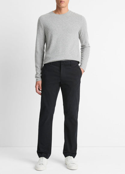 Dylan Slim Cotton Chino Pant in Trousers | VINCE Men